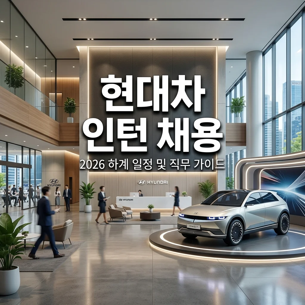 현대자동차 인턴 채용 일정 및 직무 가이드 (2026 하계 채용전환형)