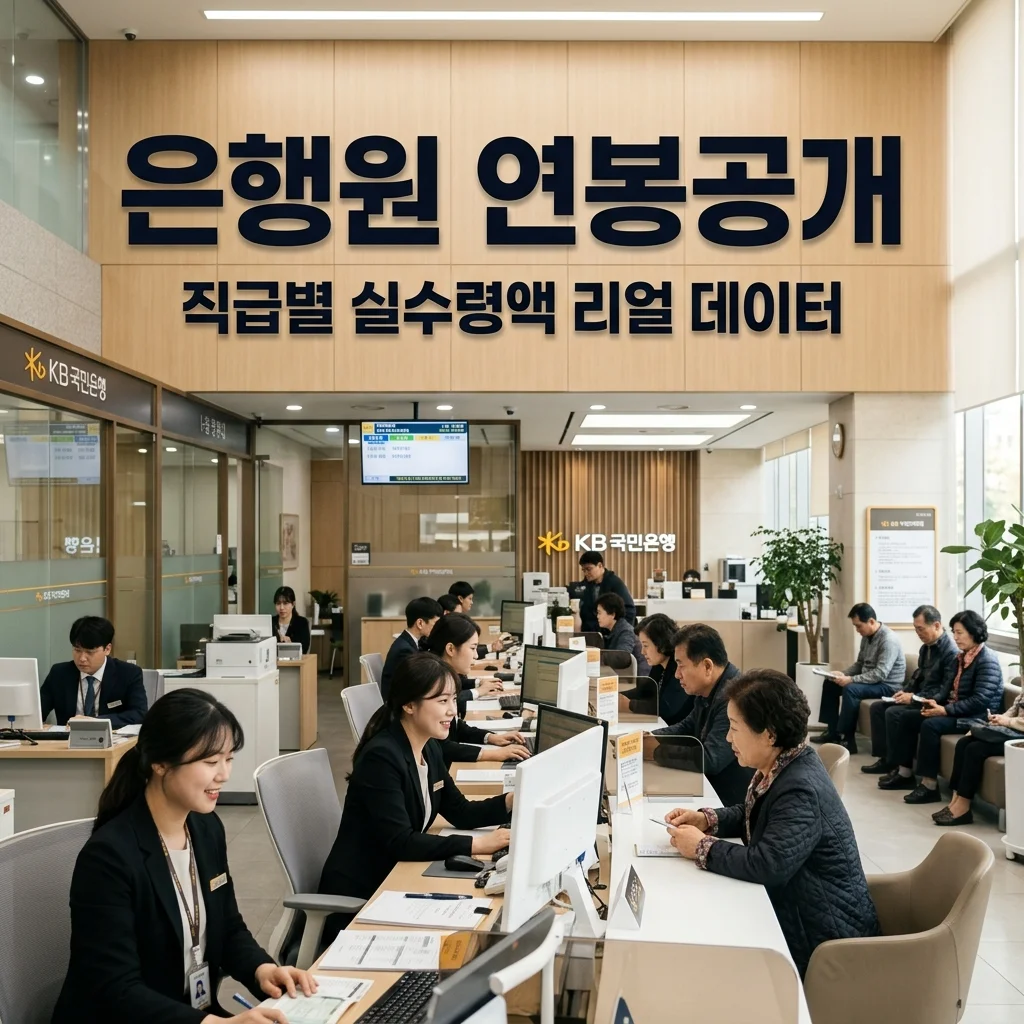 주요 은행 직급별 연봉 및 실수령액 총정리 | 억대 연봉 진입 시점은?