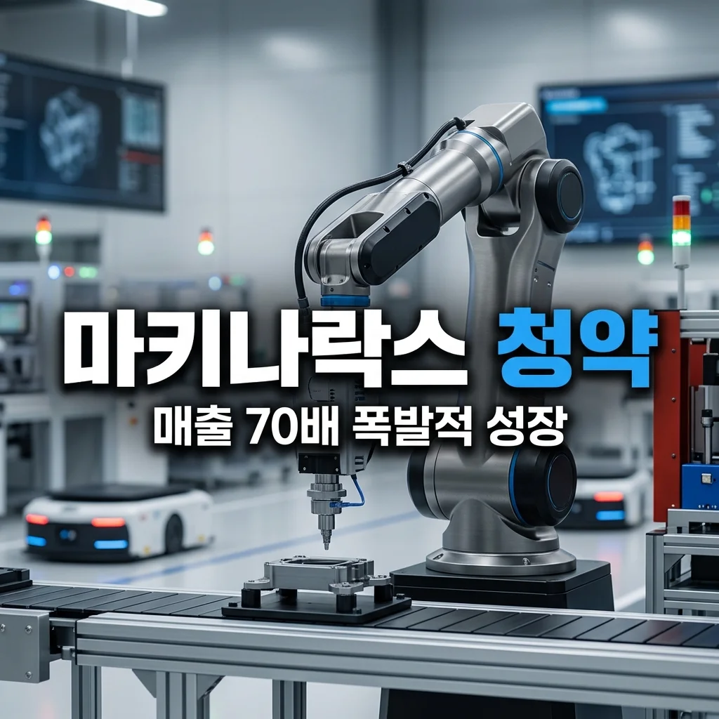 마키나락스 수요예측 결과 및 공모주 일정: 매출 70배 뛴 피지컬 AI 대어 분석