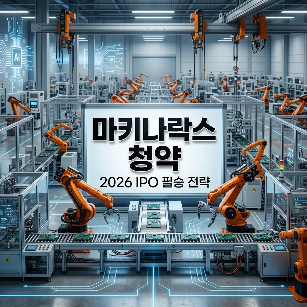 마키나락스 상장! 하반기 IPO 대어 AI 로봇주 청약 전략 총정리