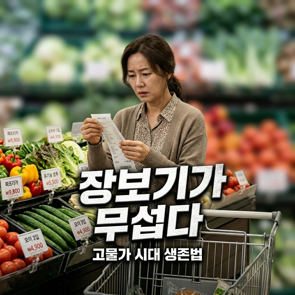 장보기가 무섭다! 고환율·고유가 3중고 서민 경제 생존 전략