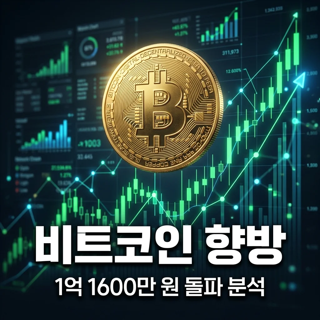 비트코인 1억 1600만 원 돌파! 중동 변수 뚫고 박스권 탈출할까? 향방 분석