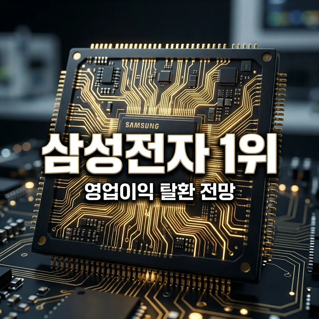 삼성전자 영업이익 1위 탈환 유력! 실적 회복 이유와 향후 전망 분석