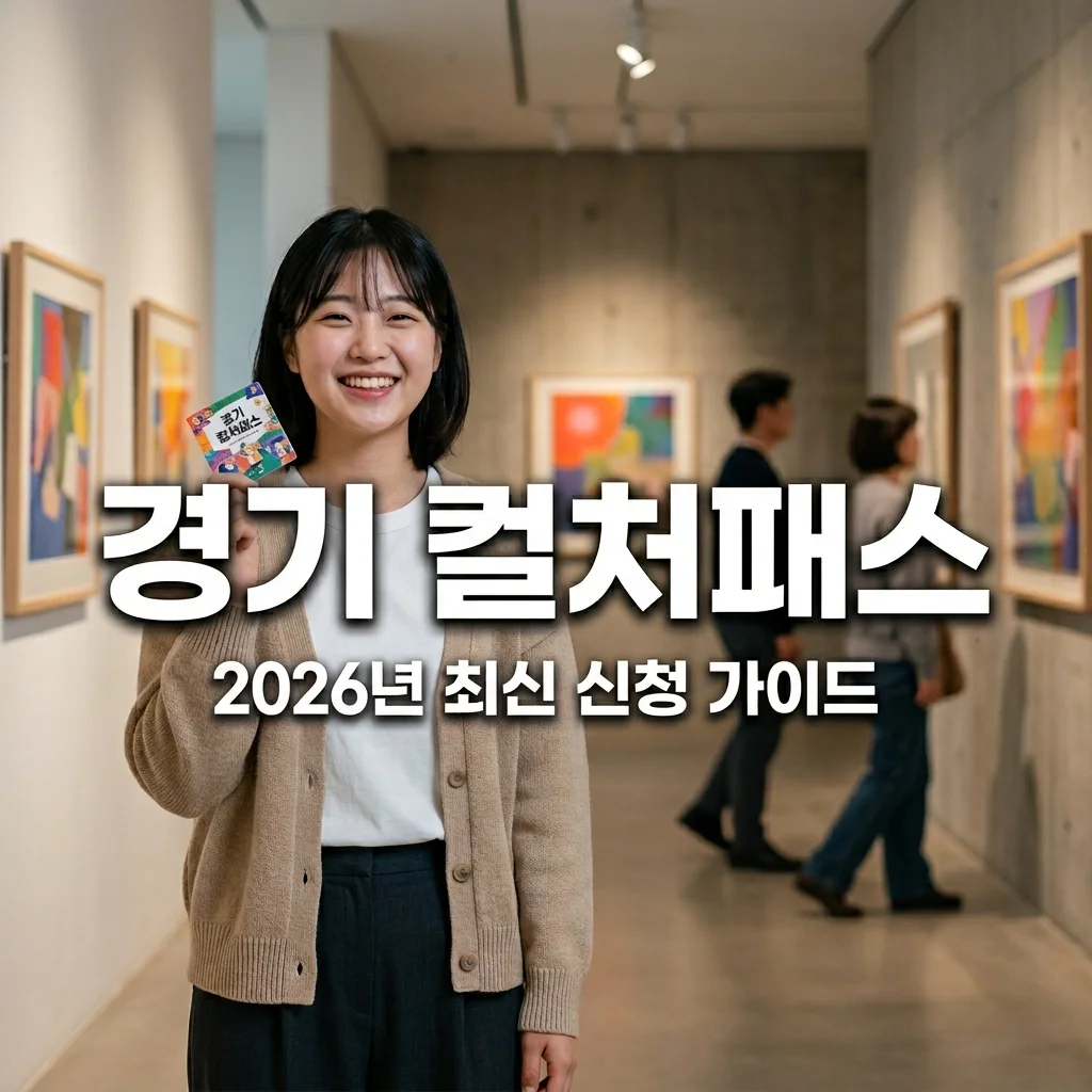 경기 컬처패스 신청 대상 자격 2026년 최신 기준 1분 만에 조회하기