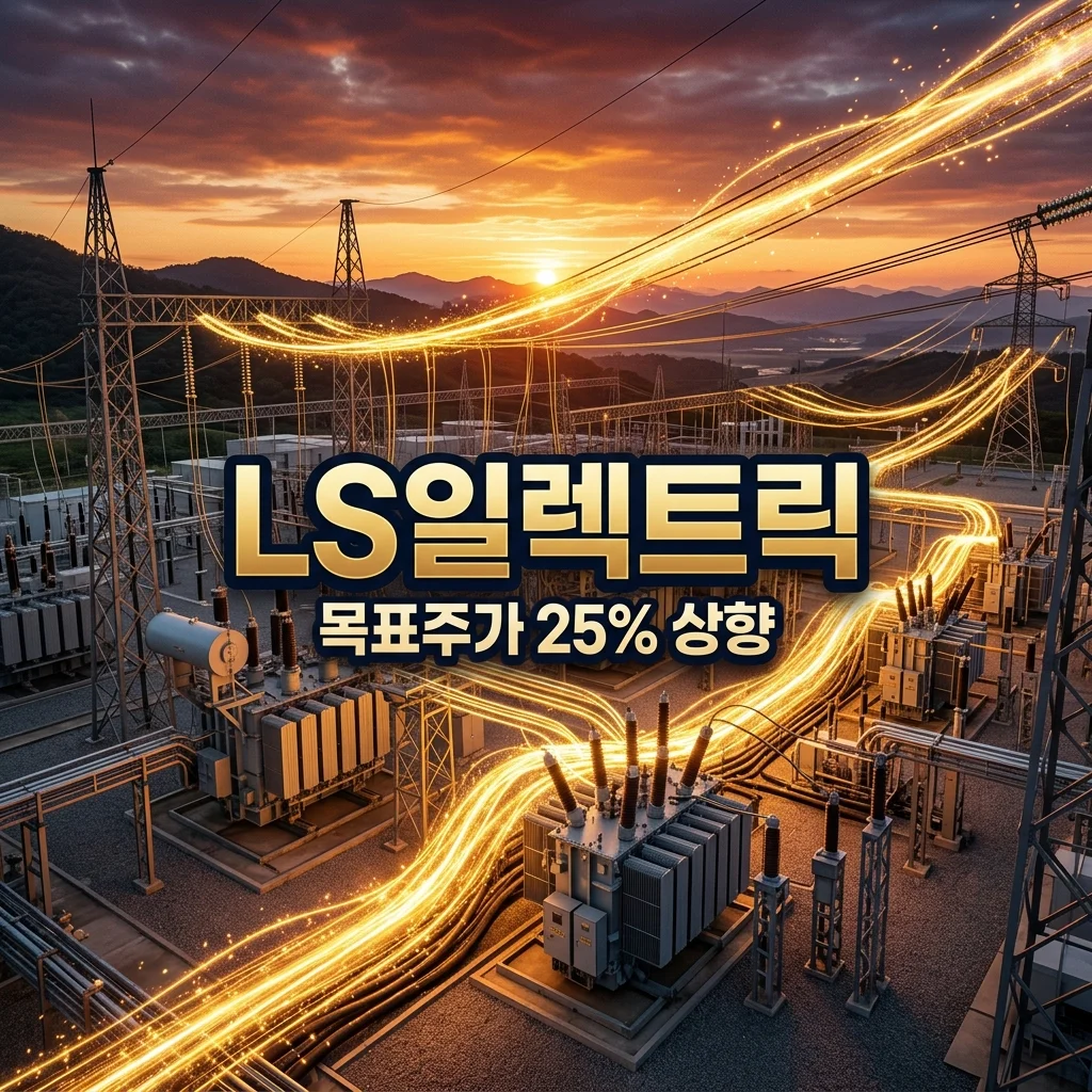 LS일렉트릭 목표주가 25% 상향 이유! 압도적 이익 성장성 분석