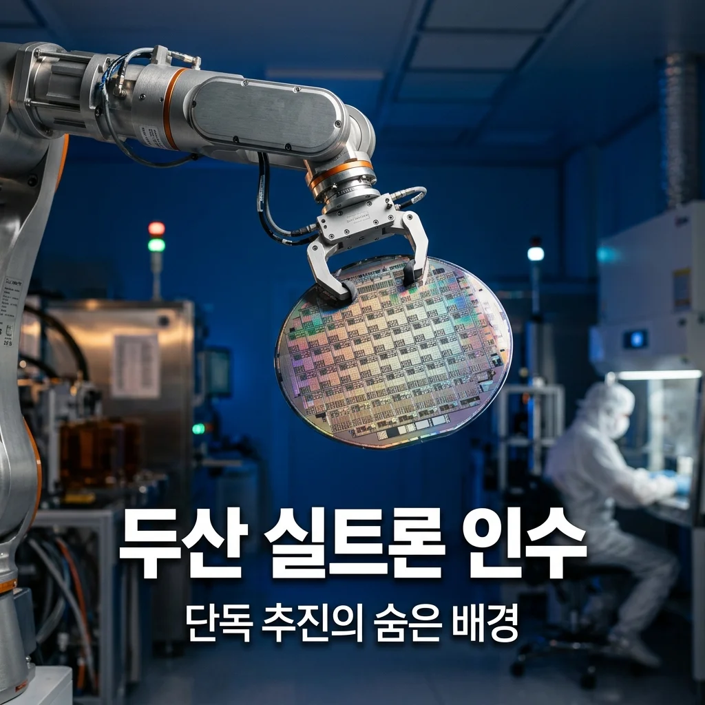 두산, SK실트론 재무적 투자자 없이 단독 인수하나? 전략 및 전망 분석