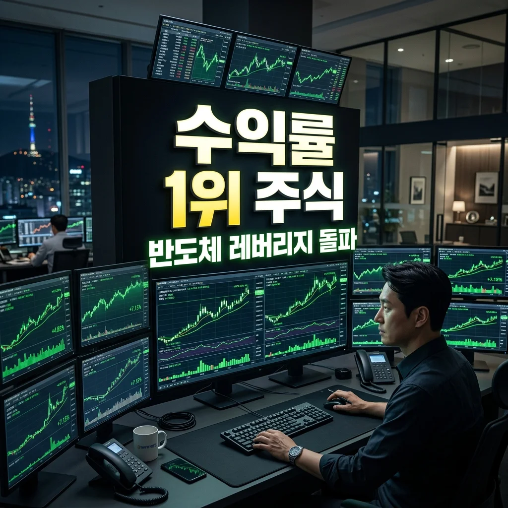 반도체 레버리지보다 수익률 높은 개미들의 원픽 주식 분석