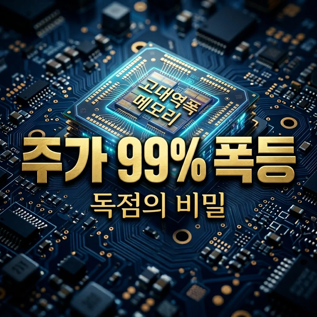 SK하이닉스 주가 99.7% 급등 이유! HBM 독점 전망과 투자 포인트
