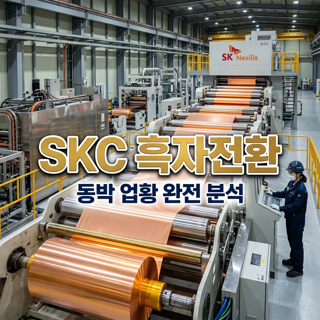 SKC 하반기 흑자 전환 가능성 분석, 동박 업황 부진 터널 끝 보일까?