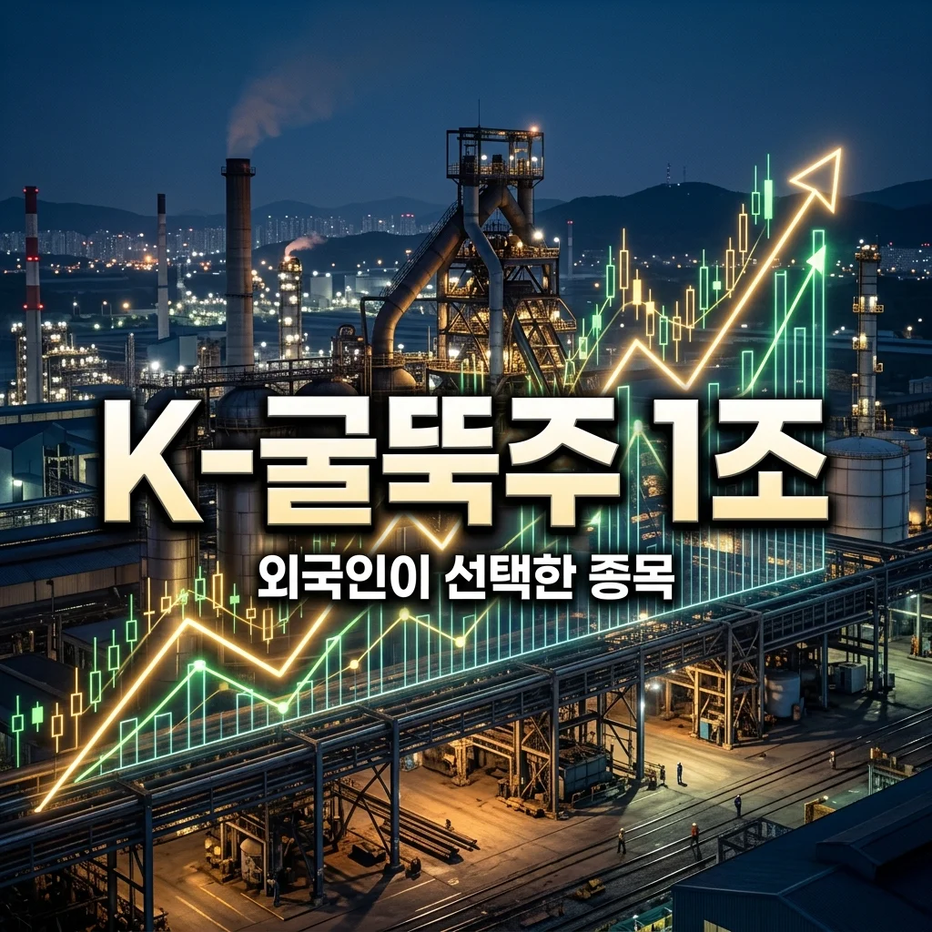 삼성전자 다음은 여기? 외국인이 1조원 매수한 'K-굴뚝주' 정체와 투자 이유