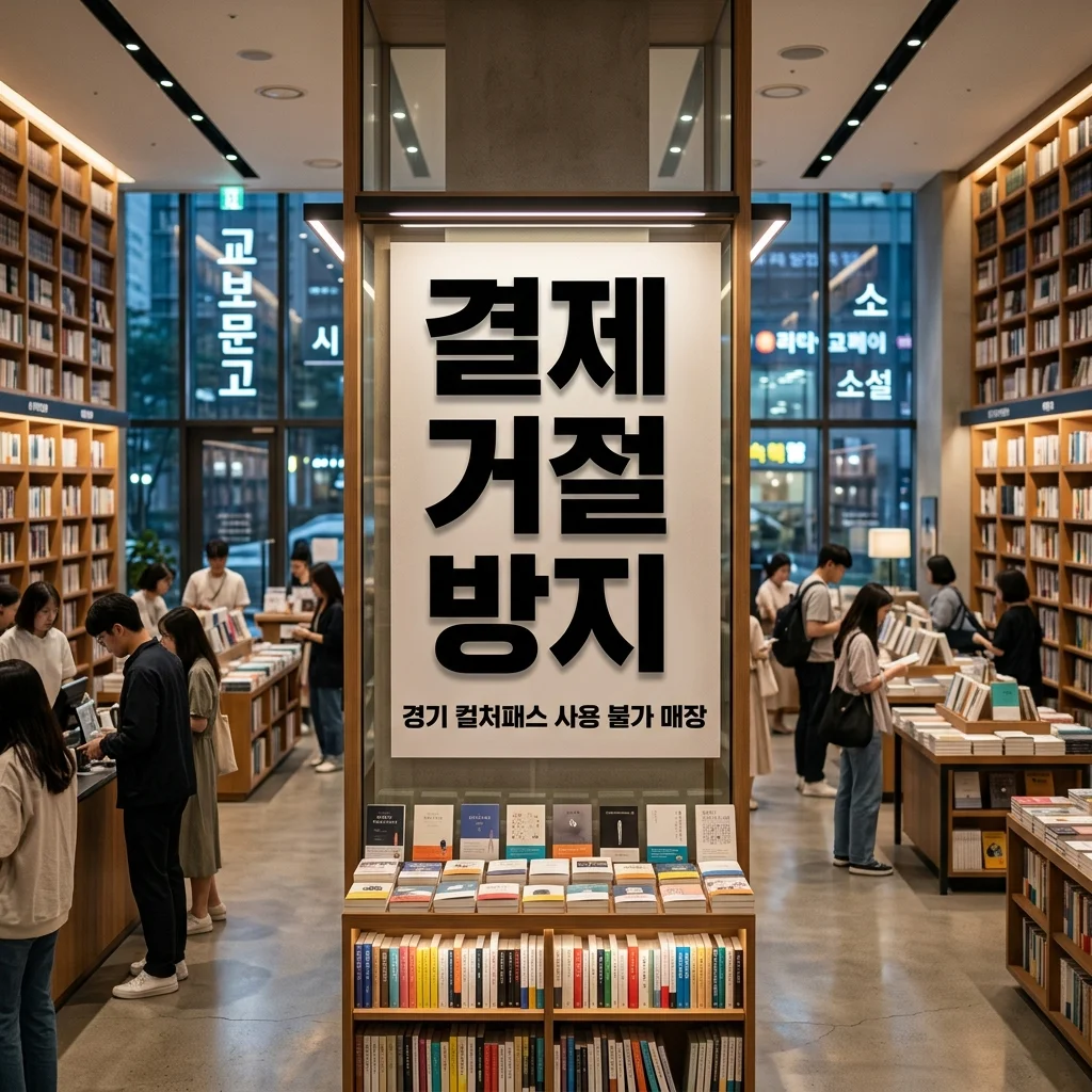경기 컬처패스 사용 불가 매장 및 제외 카테고리 총정리! 결제 거절 피하기