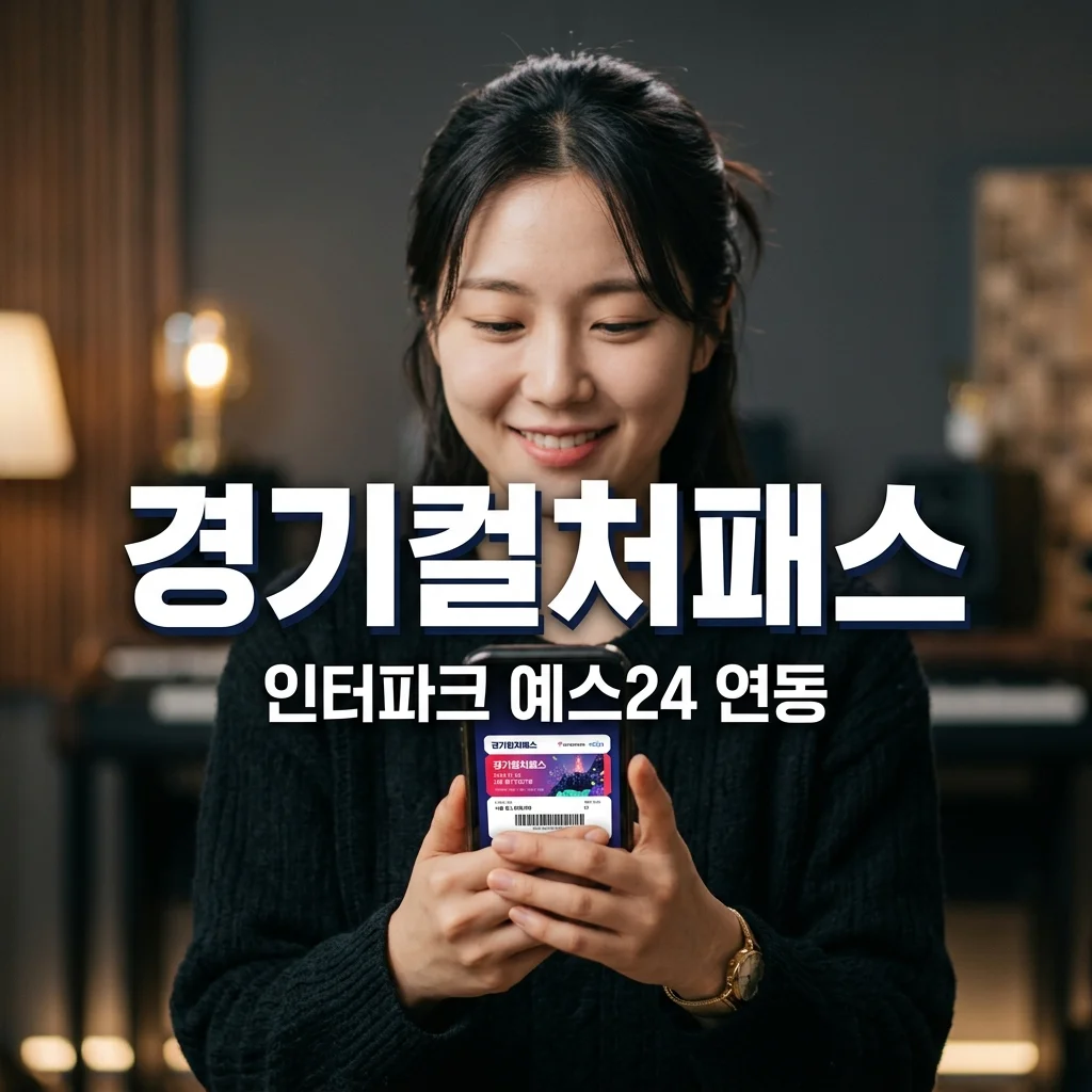 경기 컬처패스 온라인 예매처 인터파크 예스24 포인트 연동 및 혜택 정리
