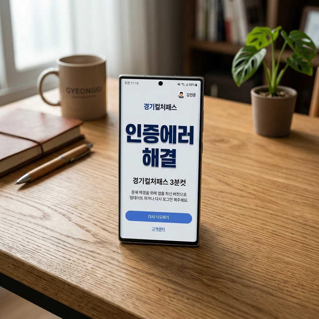 경기 컬처패스 알뜰폰 본인인증 에러 명의 불일치 3분 해결법
