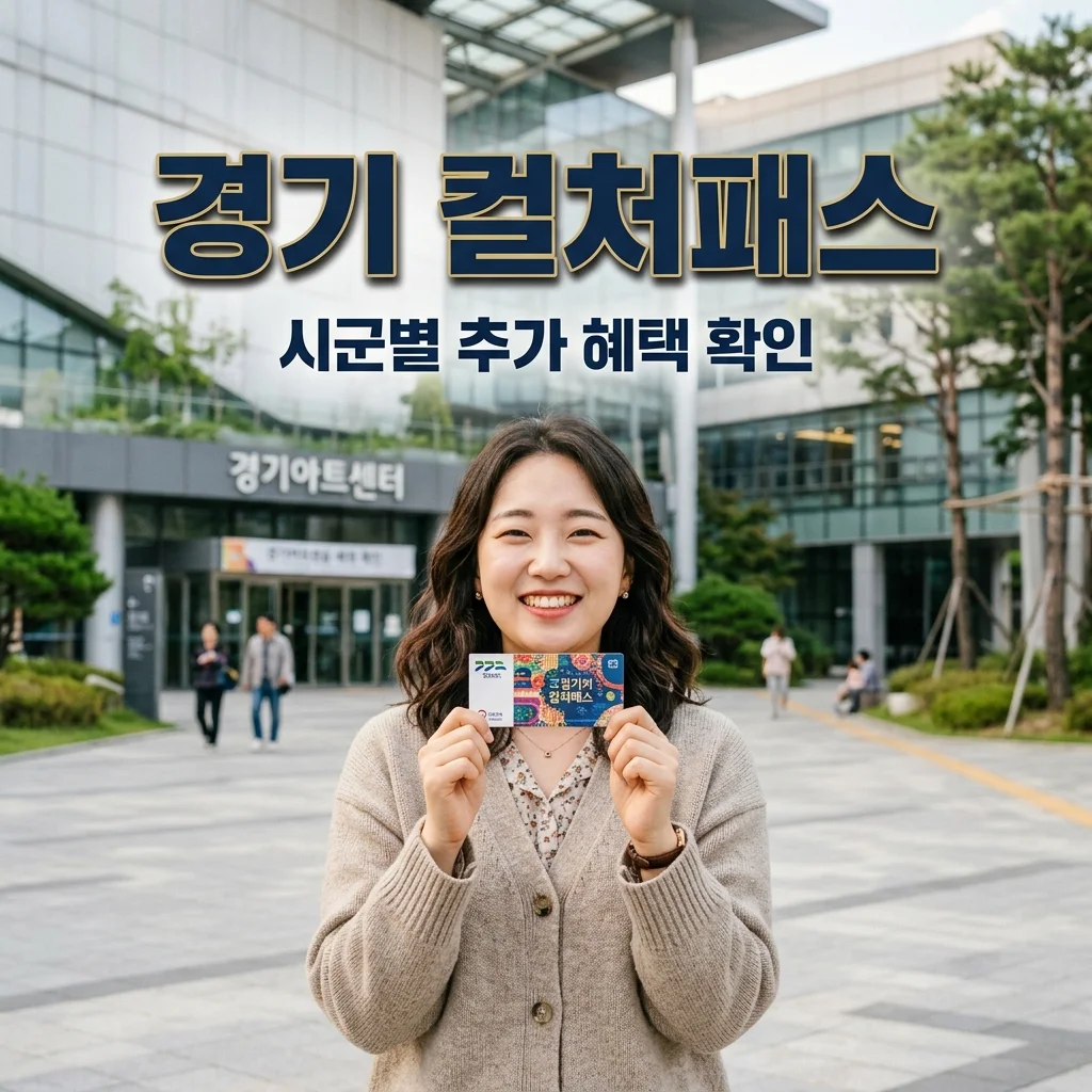 경기 컬처패스 시군별 추가 혜택 총정리! 6만원 더 받는 법