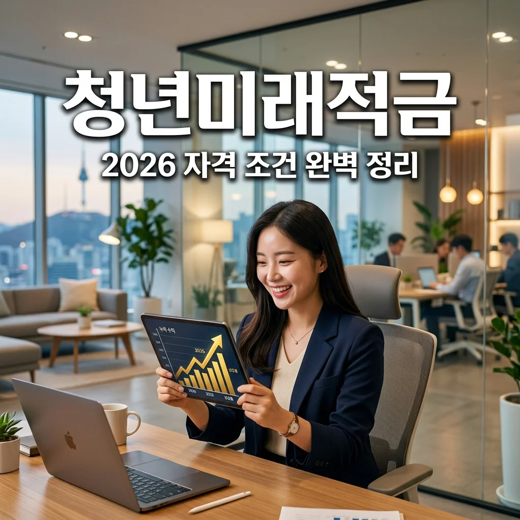 2026 청년미래적금 신청 자격 및 조건 완벽 정리 (혜택 확인하기)