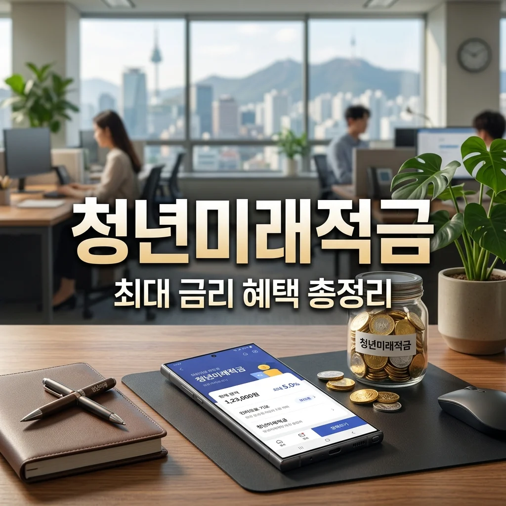 청년미래적금 최대 금리 혜택 및 우대 이율 조건, 신청 방법 완벽 정리