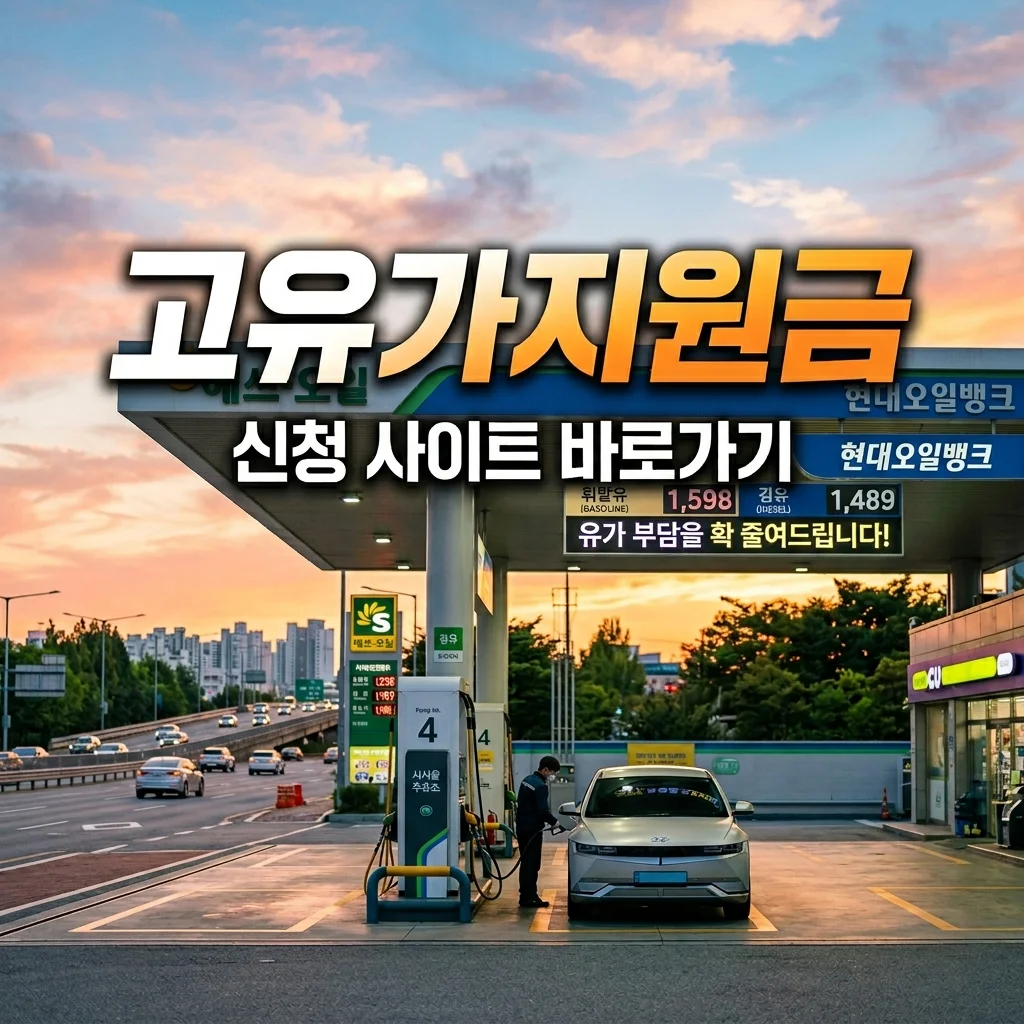 유류세 인하 종료 대책 고유가 지원금 신청 사이트 및 방법 총정리