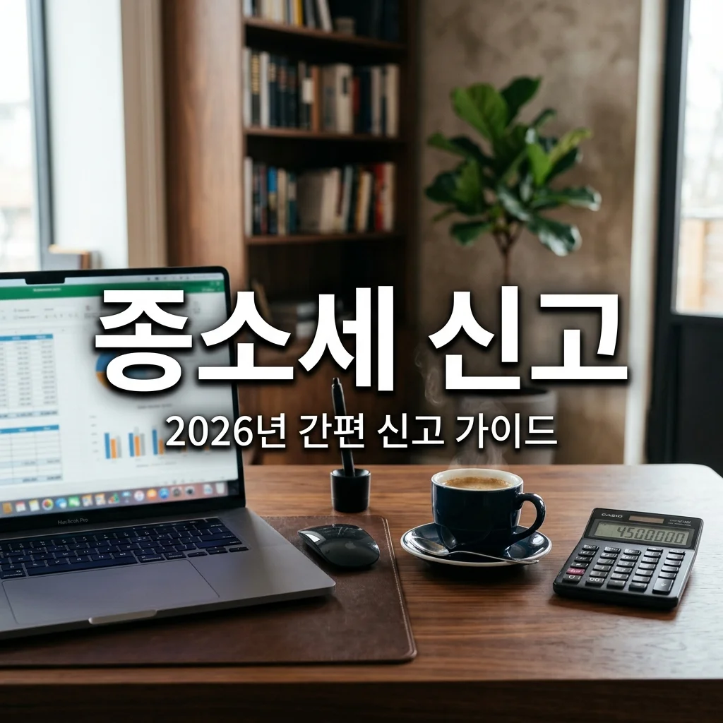 2026 종합소득세 신고 기간 및 국세청 홈택스 간편 신고 방법 (총정리)