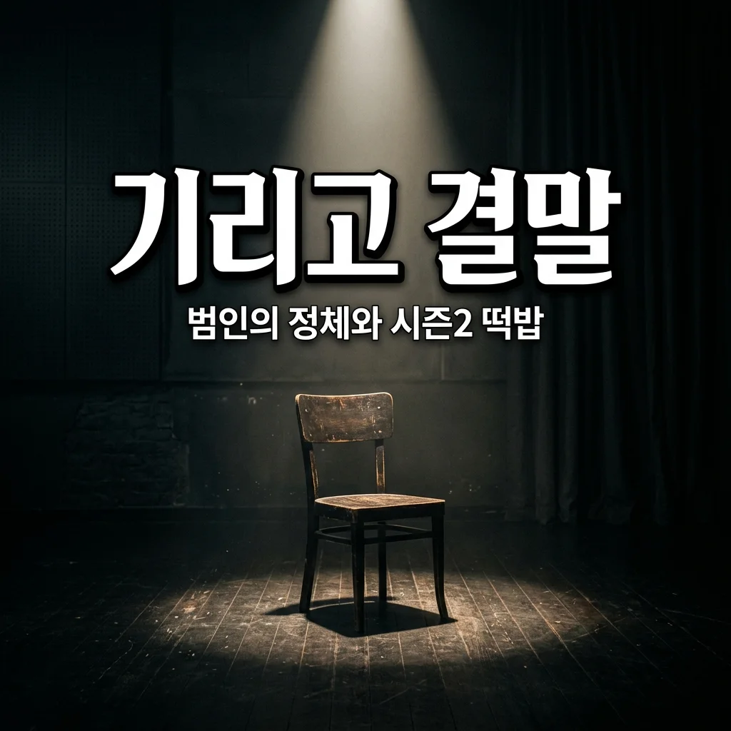 기리고 마지막회 결말 진짜 범인 정체 및 회수되지 않은 떡밥 정리