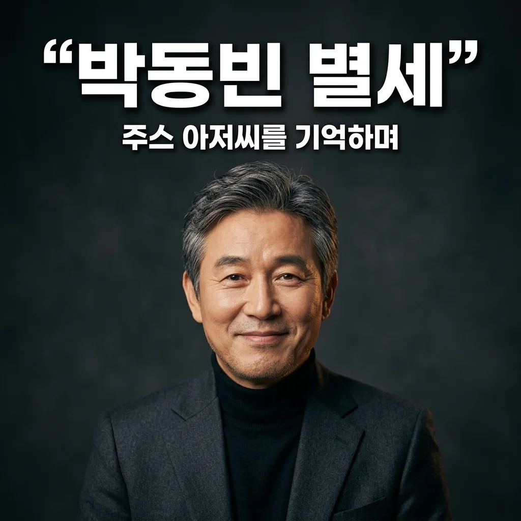 배우 박동빈 별세, 주스 아저씨 근황 및 레전드 밈 다시보기