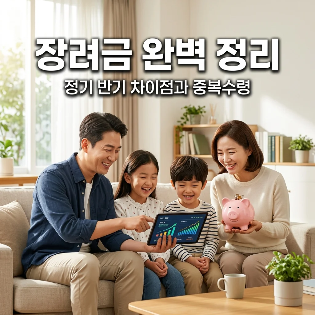 근로 자녀장려금 정기 반기 차이점 및 중복 수령 조건 완벽 가이드