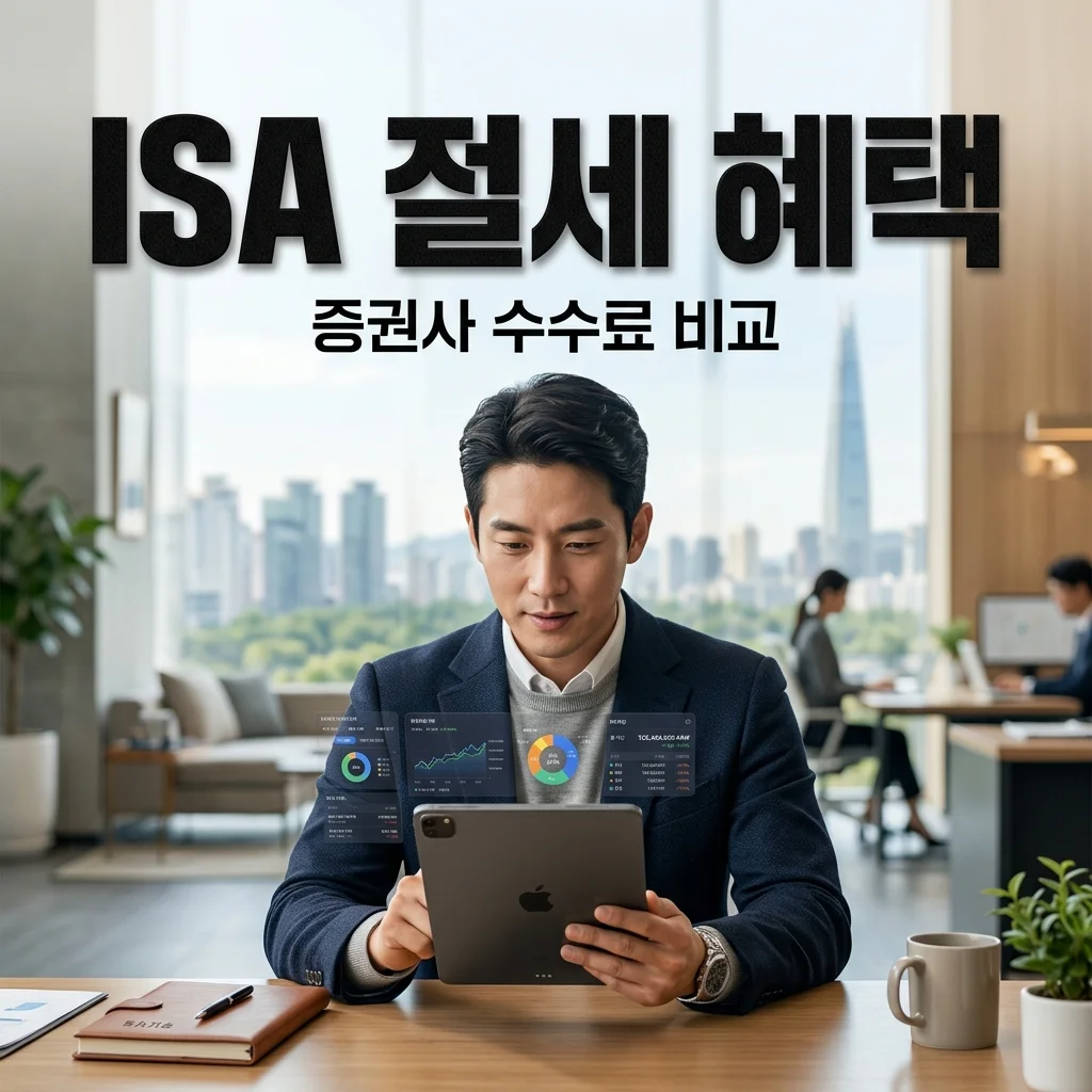 중개형 ISA 계좌 개설 추천! 서민형 조건 및 증권사 수수료 혜택 비교