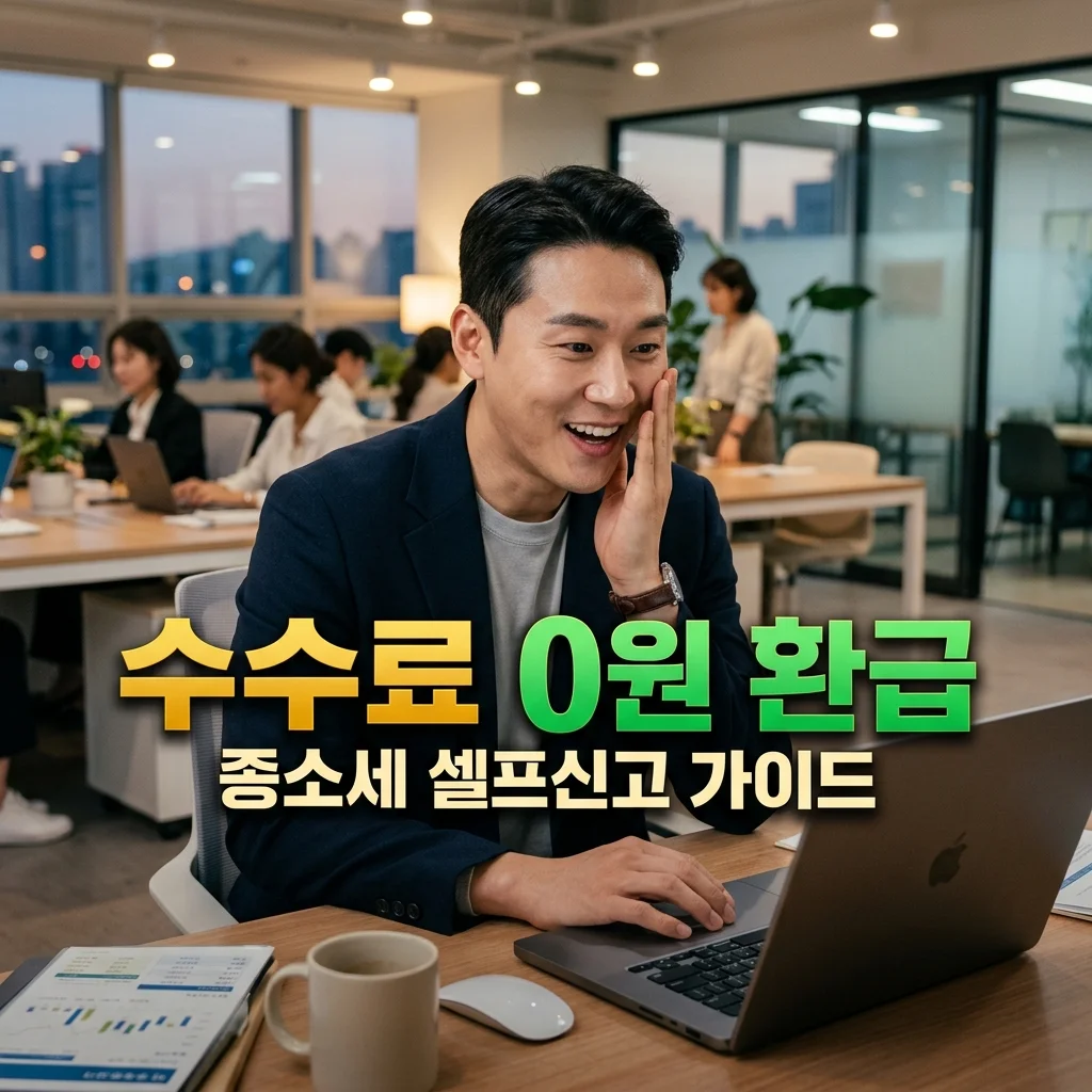 삼쩜삼 환급 수수료 아끼는 법! 종합소득세 셀프 신고 방법 완벽 가이드
