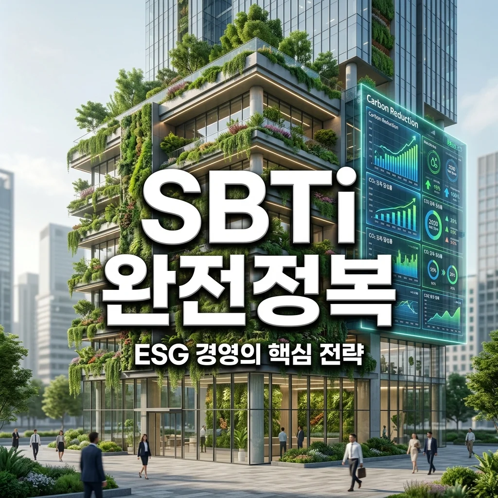 SBTi 가입 기업 리스트 및 과학기반 감축 목표 의미: ESG 경영 필수 가이드