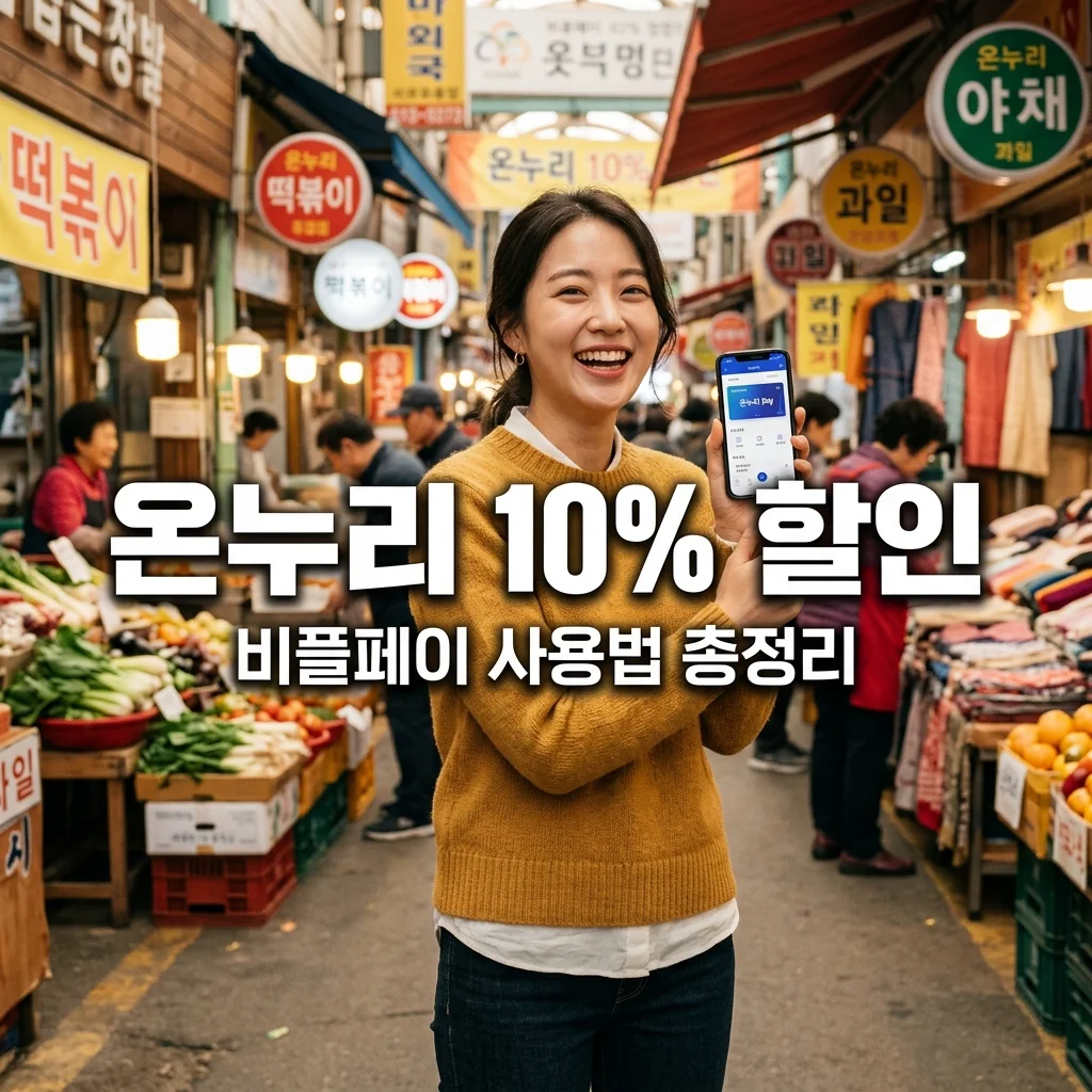 비플페이 앱 설치 및 모바일 온누리상품권 연동 제로페이 사용법 완벽 가이드