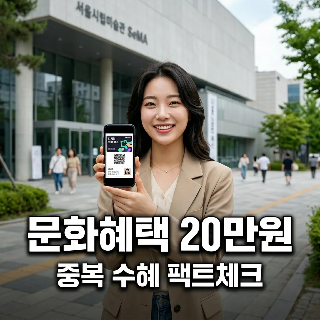 경기 컬처패스 문화누리카드 중복 수혜 가능할까? 청년문화예술패스 2026 팩트체크