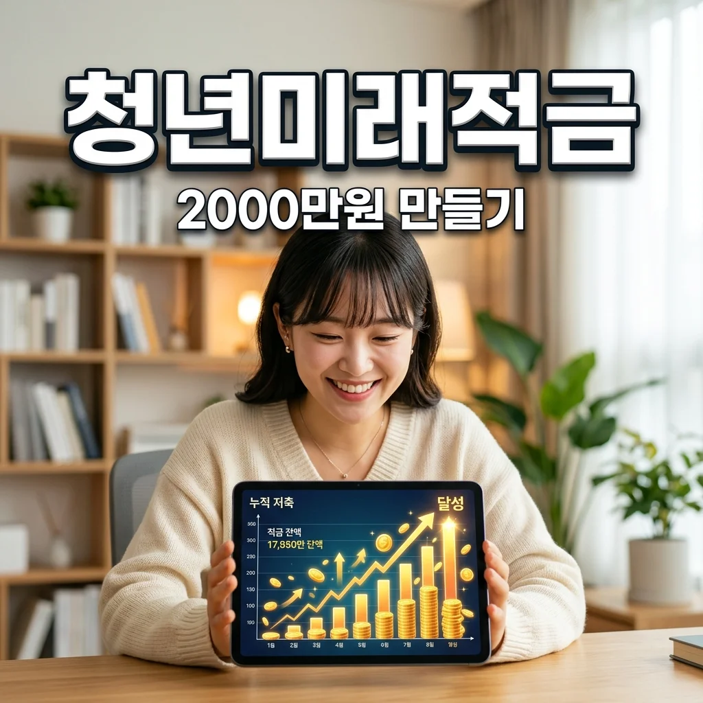 청년미래적금 신청방법 조건 이자 정리: 2000만원 만드는 법 (2026 최신)