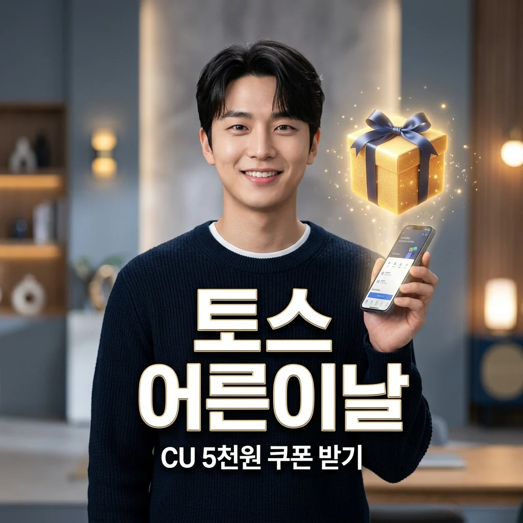토스 어른이날 선물 받는 법! CU 페이스페이 5000원 쿠폰 사용법 총정리