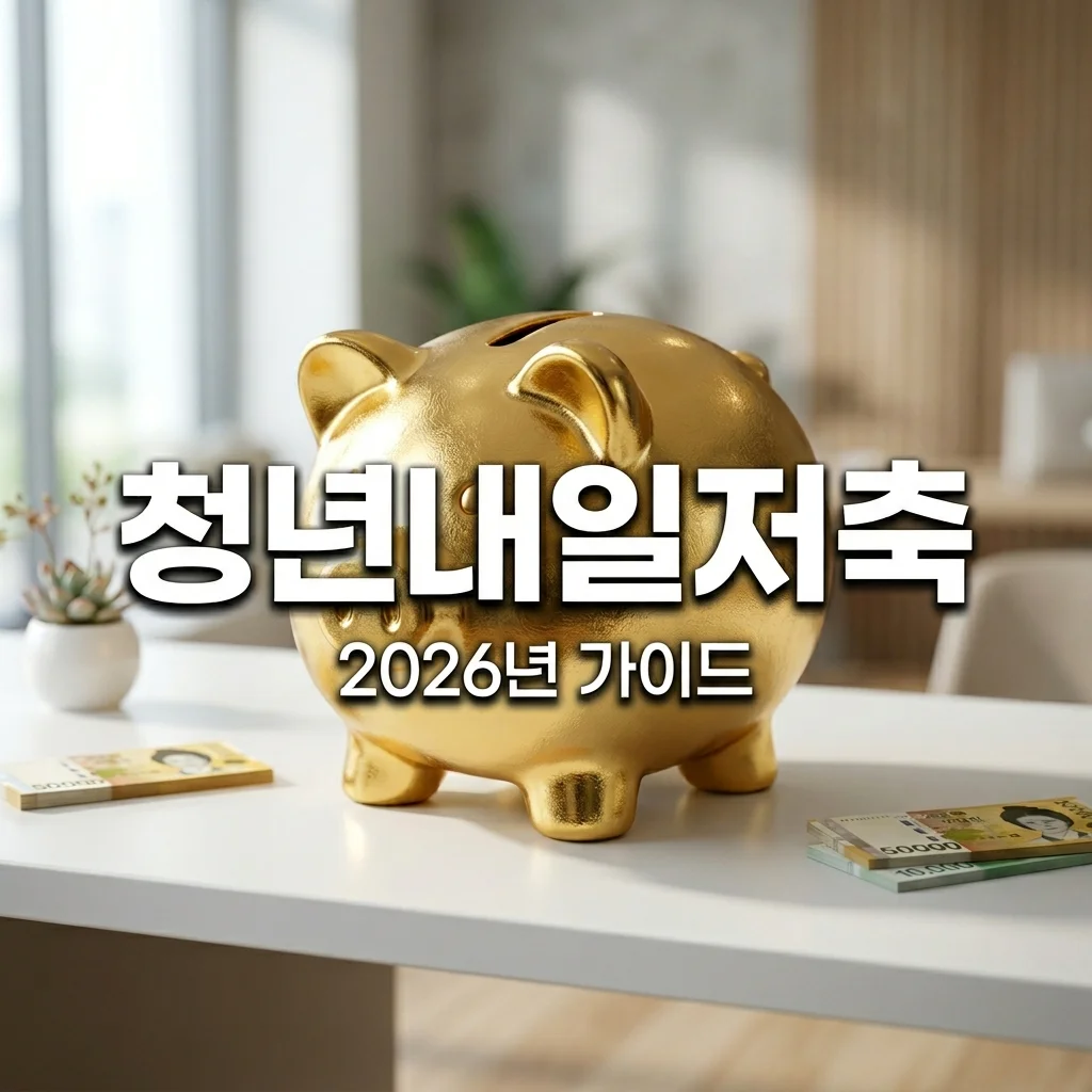 2026 청년내일저축계좌 조건 및 신청방법 (최대 1,080만원 지원)