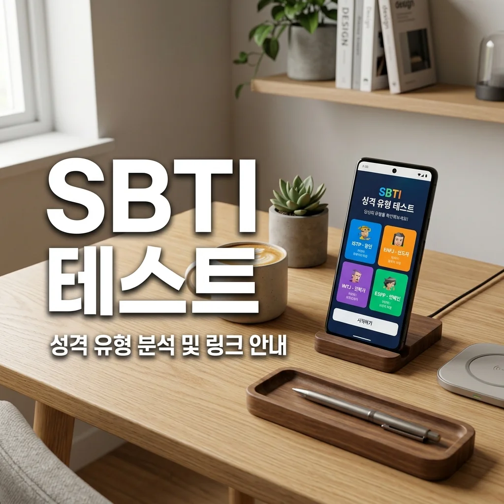 sbti 테스트 링크 및 결과 유형 완벽 정리 (MBTI 비교 분석)