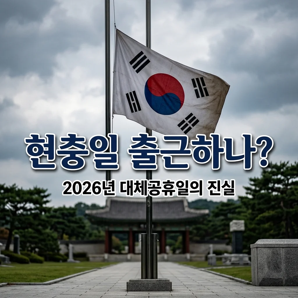 2026년 6월 6일 토요일 현충일 대체공휴일, 안 쉬는 진짜 이유 팩트체크