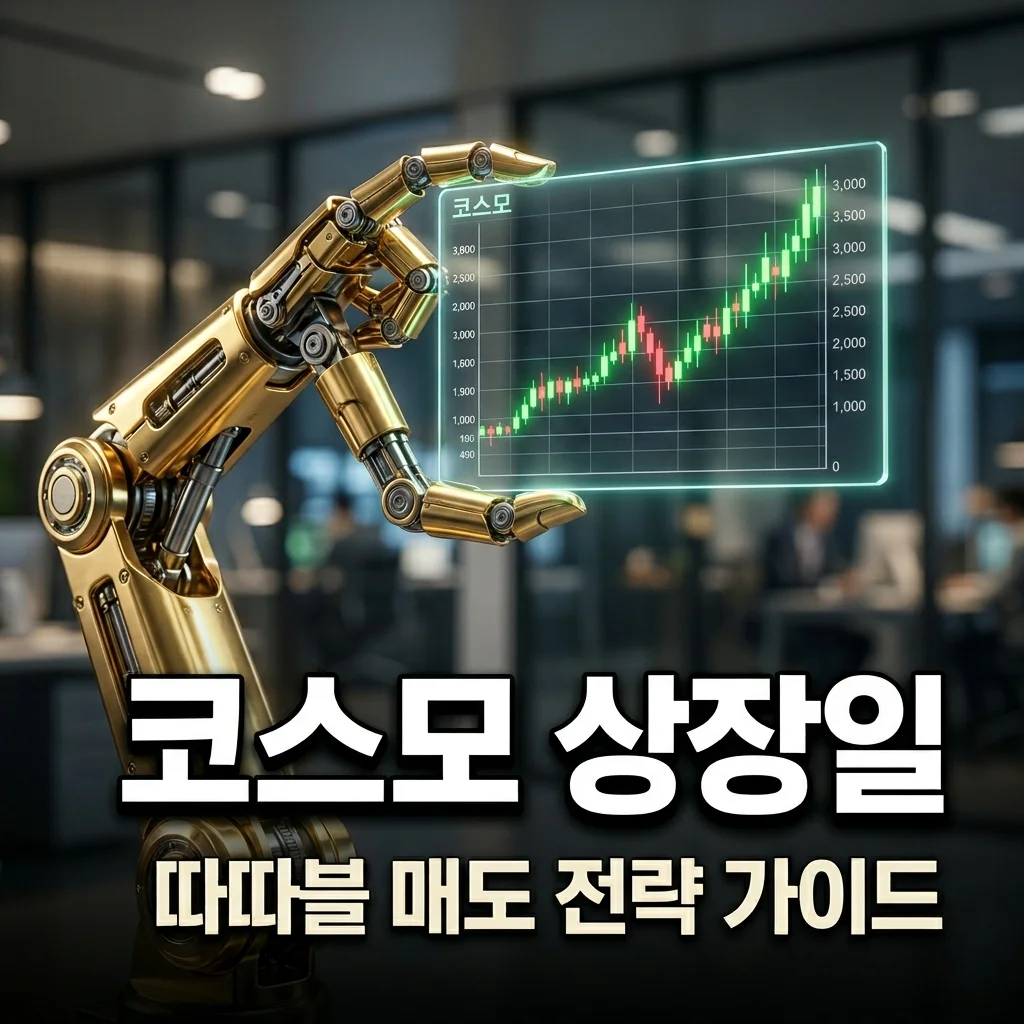 코스모로보틱스 상장일 따따블 터질까? 최종 유통물량 분석 및 현실적인 매도 전략